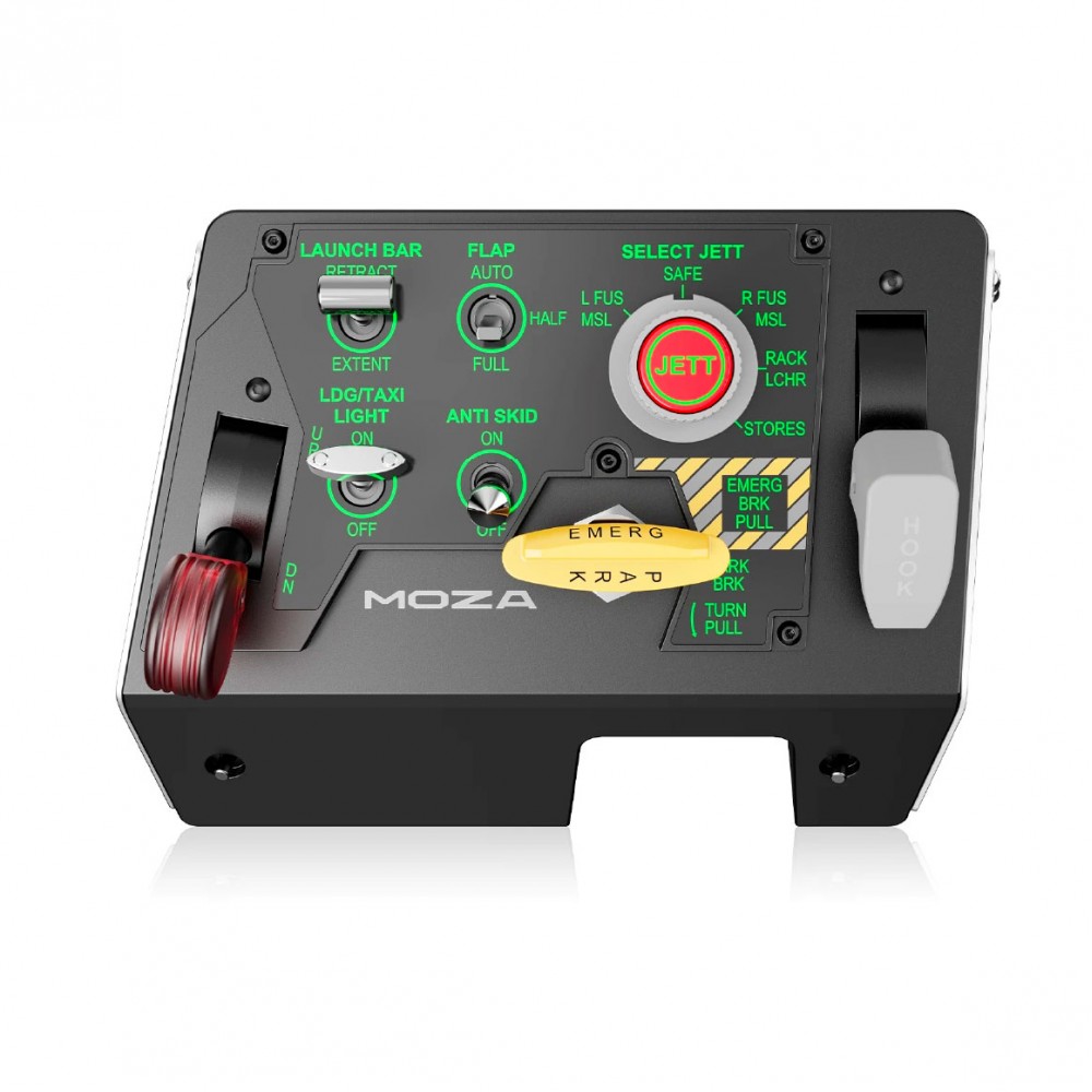 RSeat Europe SimracingMoza Racing Flight MTLP Panel - MOZA MTP